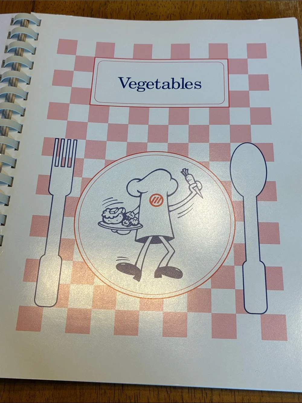 Vintage Mellon Cooks Cookbook - spiraled bound cookbook